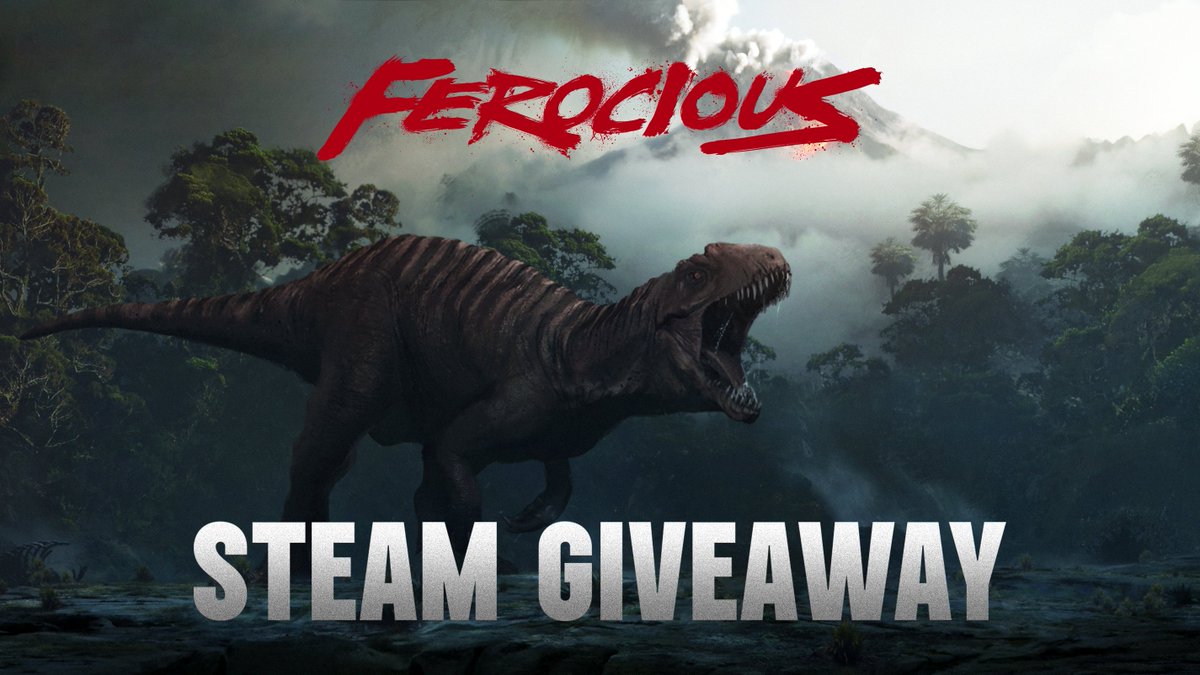 FerociousGame's tweet image. 🎁To celebrate our recent launch, we are giving away 5 Steam copies of our survival dino shooter FEROCIOUS. To enter:

- Like this post
- Write a comment
- Follow us

We will draw the winners on Thursday, December 18th, after 17:00 CET/8:00 am PST.
