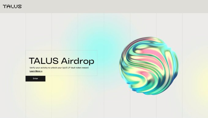 naiivememe_eth's tweet image. 🚀 LAST DAY ALERT: Talus Network $US Airdrop Claim Closes TOMORROW! 🔥