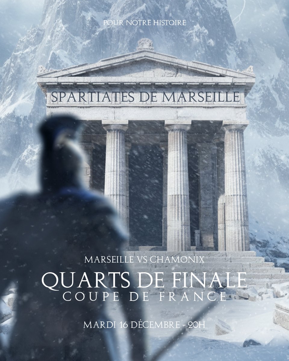 Spartiates de Marseille tweet media