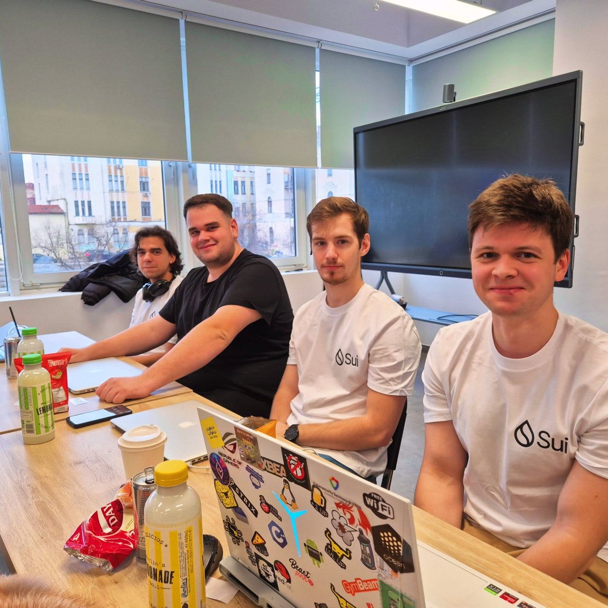 cometsweb3's tweet image. Servus from Cluj!

Over 40 students and 14 teams from #Cluj and beyond are working towards the biggest prize in our @SuiNetwork Hackathon Cluj, in partnership with @SuiFoundation!

Our Mentors are ready to give advice, guide them and help them win!

Here are some moments from Day…