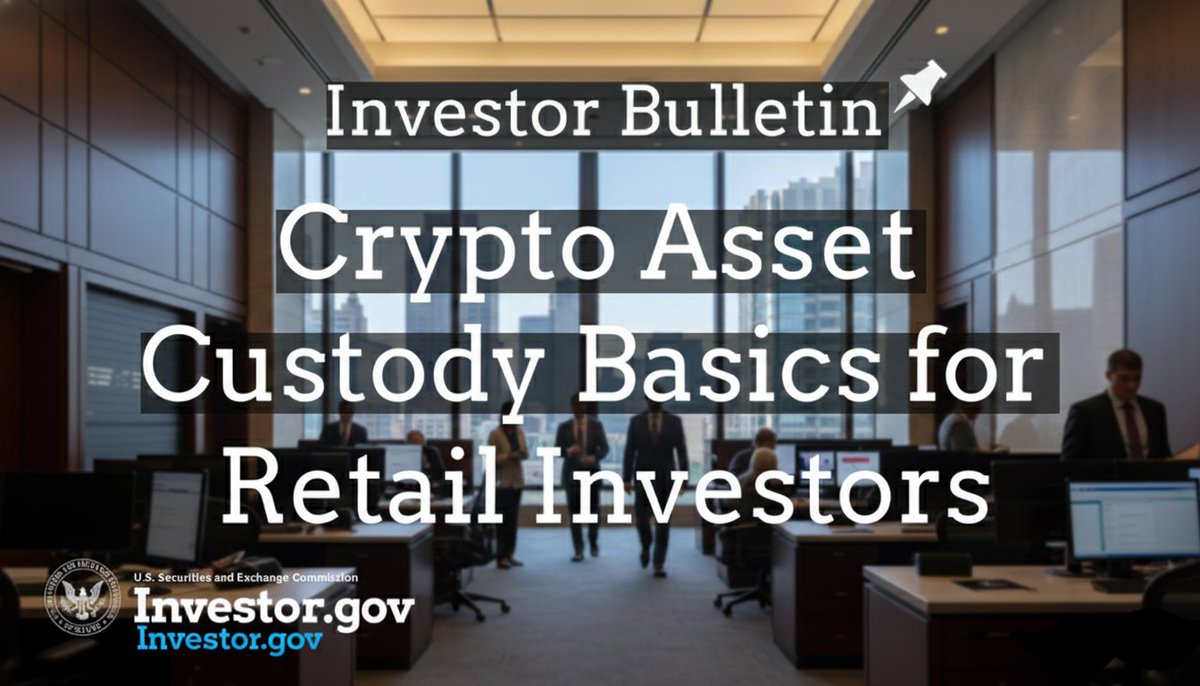holayo19's tweet photo. 🚨 SECURITY ALERT! 🚨 The SEC's Office of Investor Education issued a key bulletin on Crypto Custody for retail investors. The message is clear: risk mitigation and security are non-negotiable. How does this align with @strongholdpay's compliance focus? Thread ⬇️ $SHx #SHxArmy 🛡️ https://t.co/74uhzlnmOP