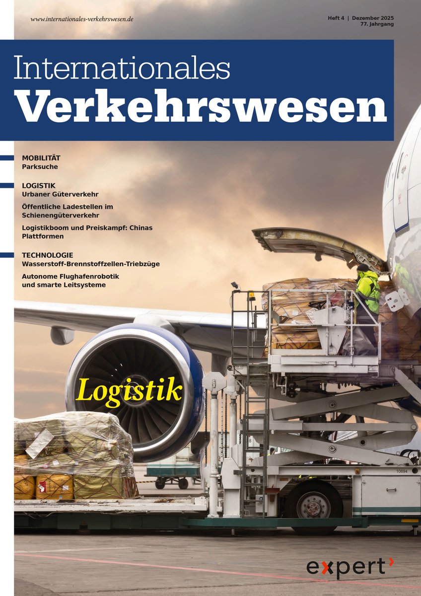 Die neue Ausgabe unserer #Zeitschrift "Internationales Verkehrswesen" Heft 77/4 (Dezember 2025) ist erschienen! Mehr dazu gibt es hier 👇
elibrary.narr.digital/journal/iv/202…

#expertverlag #Verkehrswesen #Logistik #Mobilität #Verkehr #Verkehrspolitik