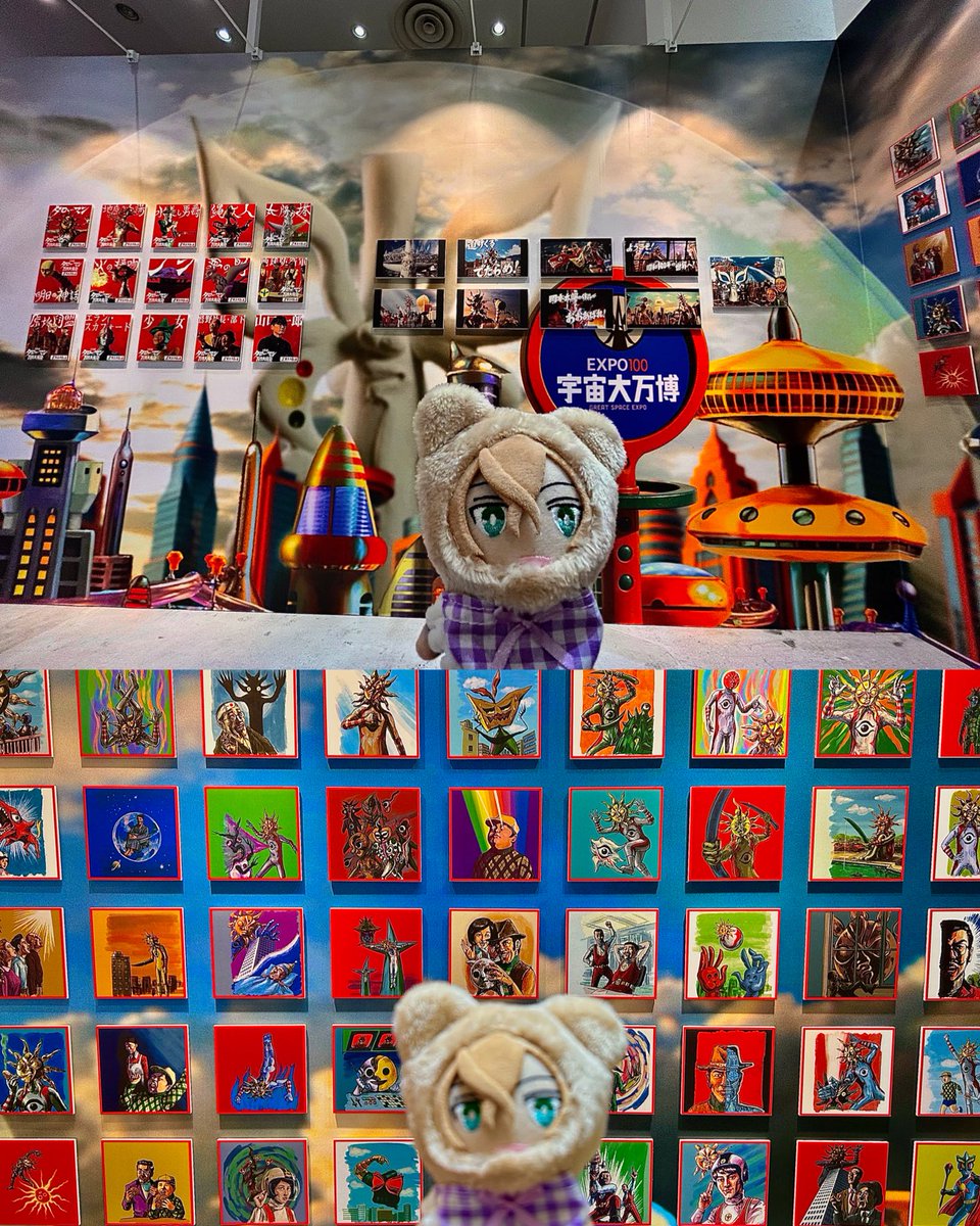 タローマン鷲野デパート名品展　メタリック缶バッジ6種セット タローマン トレーディングメタリック缶バッジ セット 鷲野デパートの