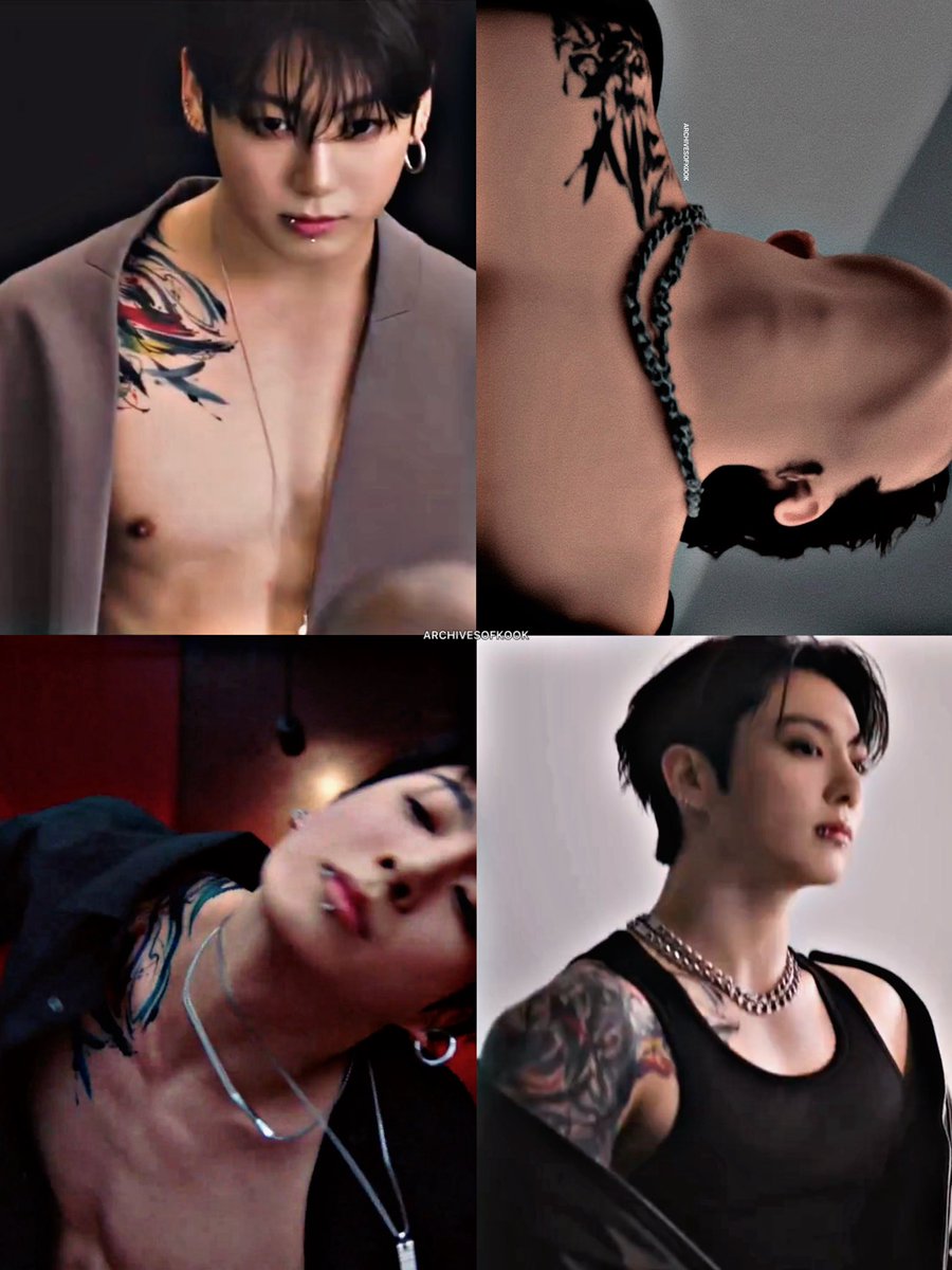 jungkook’s chest tattoo <3