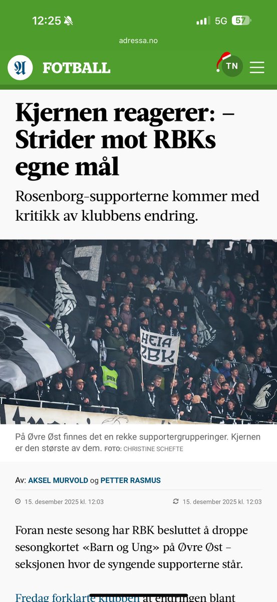 Barn og unge blir straffet. Her må <a href="/RBKfotball/">Rosenborg Ballklub</a> bare snu. Flaut