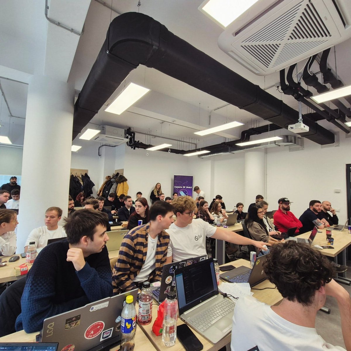 cometsweb3's tweet image. What a weekend! 

@SuiNetwork Hackathon Cluj, in partnership with @SuiFoundation, organised by @cometsofweb3_ and hosted at @utcluj, just ended! 

Here are the winners:

City Tech &amp;amp; Education Track:
🥇 CTTA
🥈NMCP
🥉 Vitalis 

AI Track:
🥇Caishen
🥈 CTTA
🥉 SOTOVISION

DeFi…