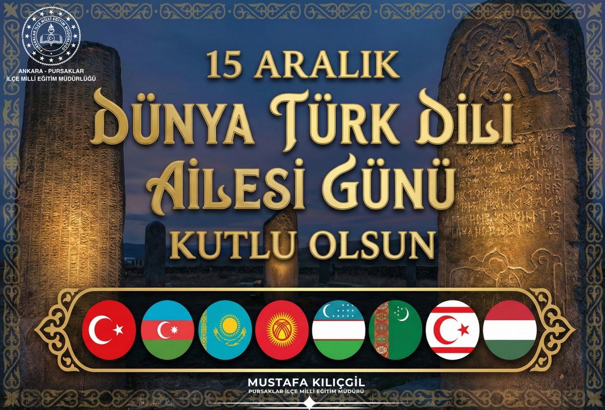 Adriyatik’ten Çin Seddi’ne uzanan devasa bir coğrafyada aynı kelimelerle düşünüyor, aynı duygularla hüzünlenip seviniyoruz. Türkçemiz; gönül coğrafyamızın sınırlarını çizen, kardeşliğimizin ebedi mührüdür.

Köklerimiz bir, sözümüz bir, geleceğimiz bir olsun...

#DünyaTürkDiliGünü