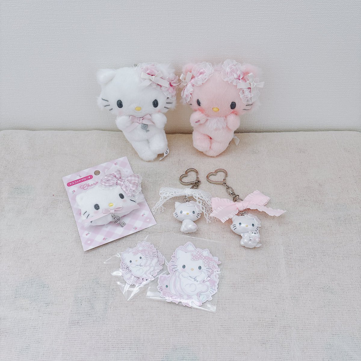 ちょっと前に発売されたチャーミーキティちゃんもハニーキュートちゃん