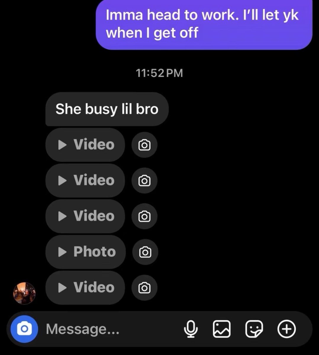 U can keep her bro matter of fact link me yo paypal too i know u didnt just send me all that content for free