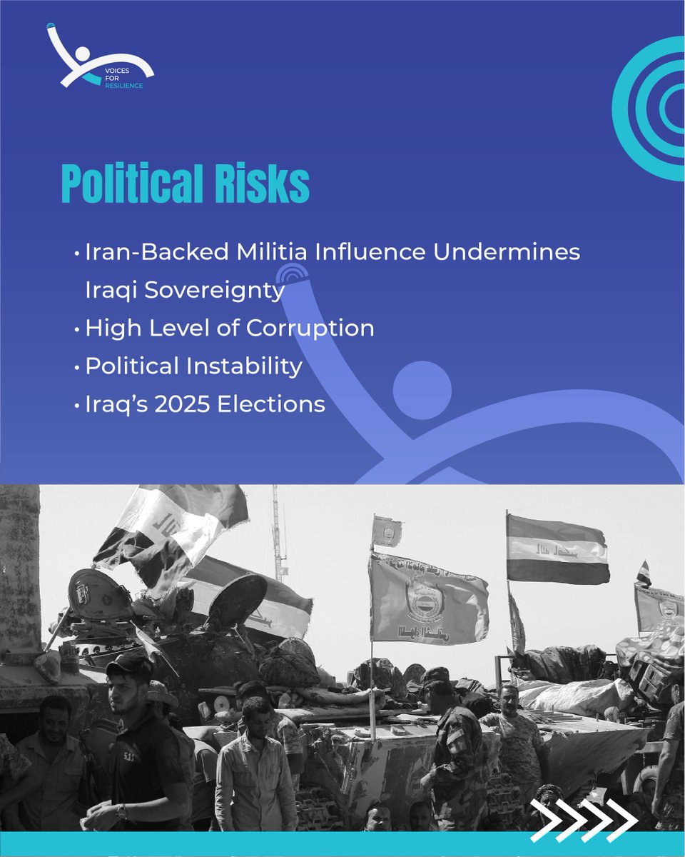 csoinaction's tweet photo. Across multiple countries, economic, political, environmental, and geopolitical risks are shaping uncertain futures.

في عدة دول، تسهم المخاطر الاقتصادية والسياسية والبيئية والجيوسياسية في رسم مستقبل غير مؤكد. https://t.co/V3sSGaHL8O