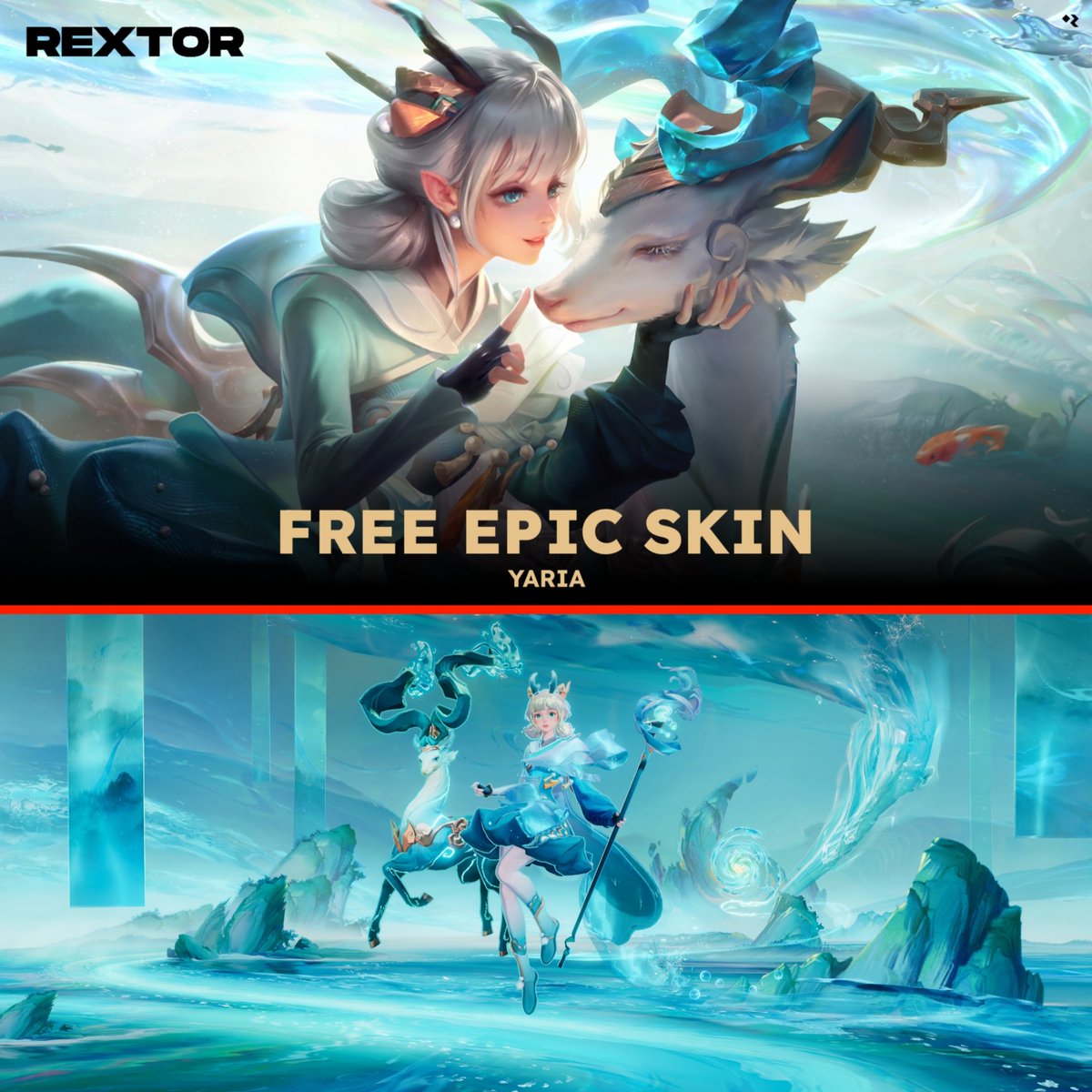 𝗙𝗿𝗲𝗲 𝗦𝗸𝗶𝗻

Yaria • Shan Hai Waves
Skin Type: Epic Limited
Event Time: December 26, 2025

Will Shan Hai Dolia, Sima Yi, and Kongming release on global?

#HonorofKings #HoK #Rextor #Yaria #HoKGlobal