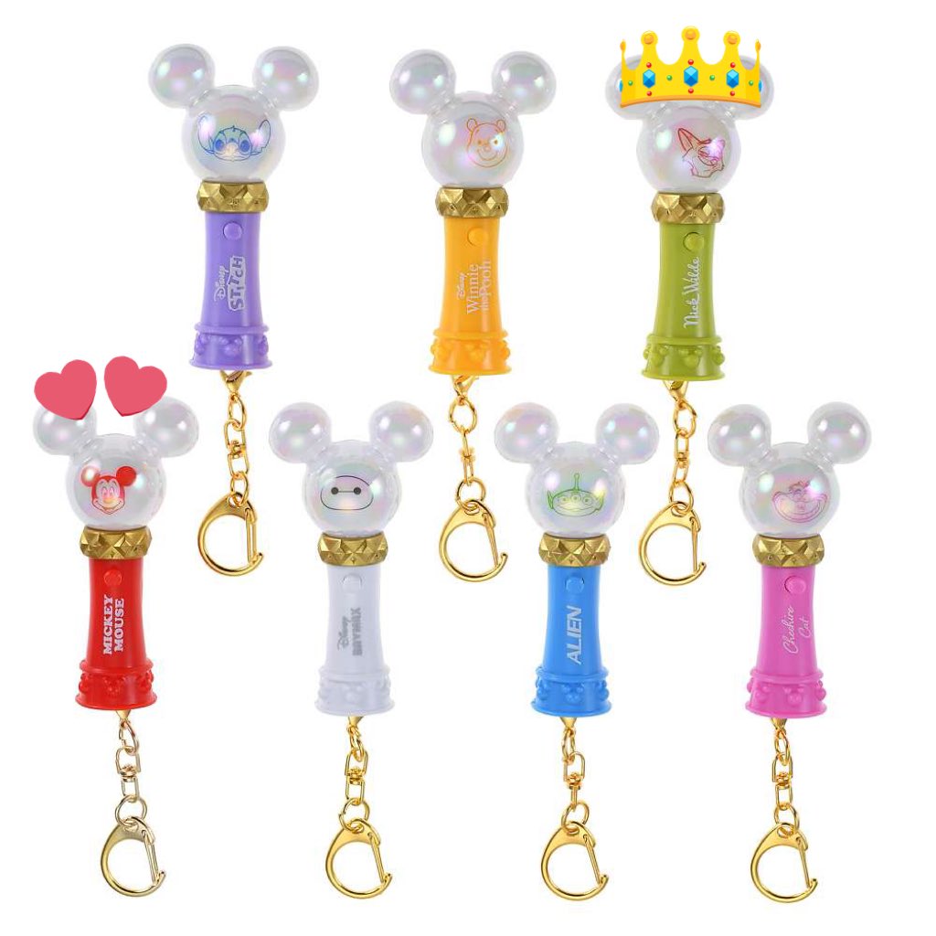 manaaa446's tweet image. ディズニー　ディズニーストア　ペンライトキーチェーン　キーホルダー
【交換】※郵送
譲▶︎💕ミッキー×2
求▶︎👑ニック

よろしくお願いします🙇‍♀️