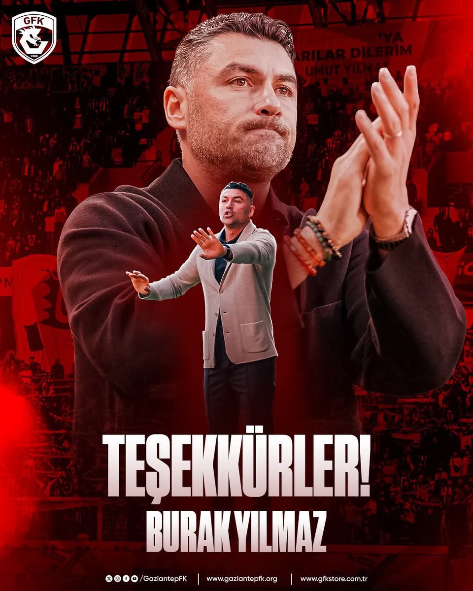 🚨 Gaziantep FK, Burak Yılmaz ile yolların ayrıldığını açıkladı!