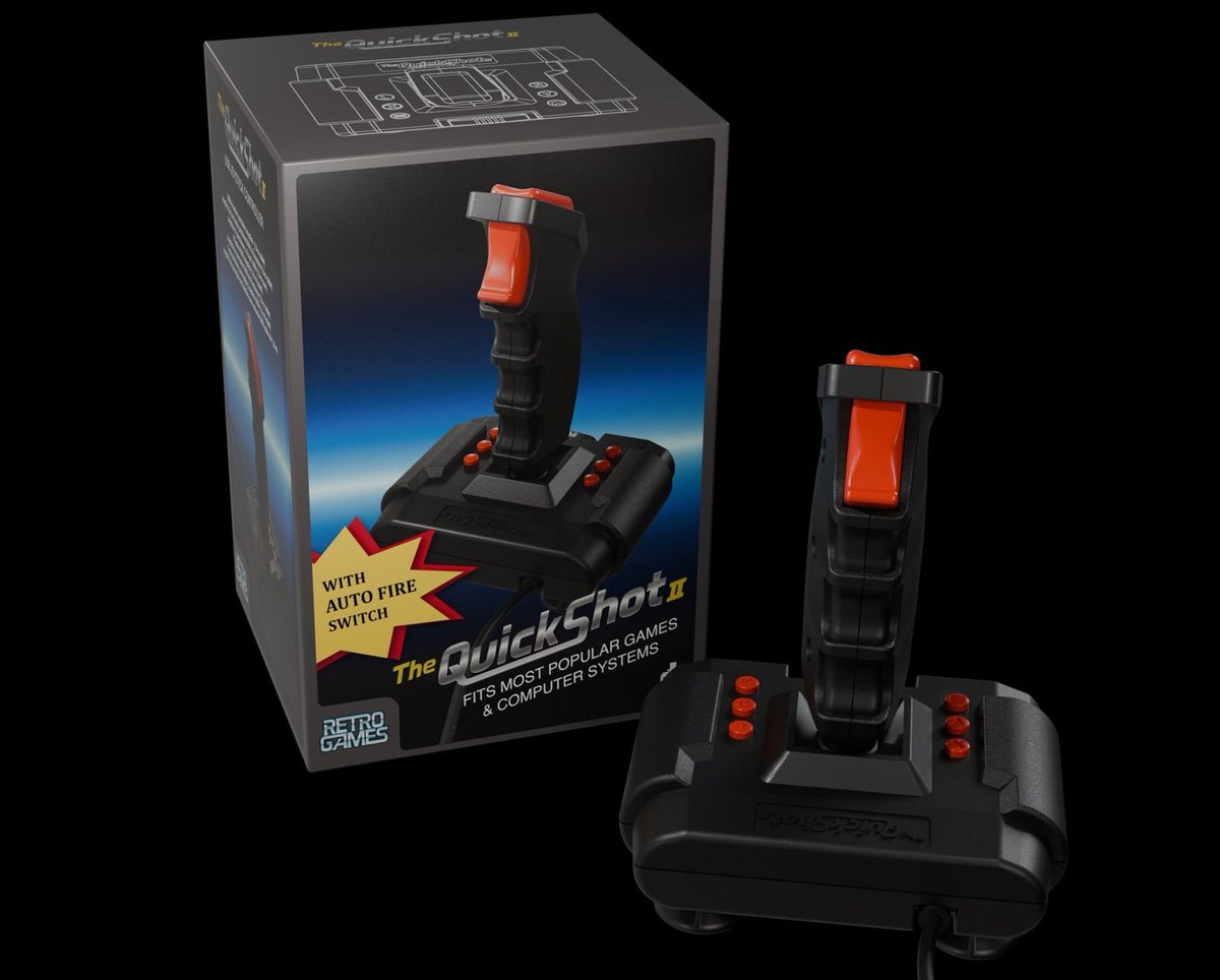 ¡THEQUICKSHOT II, una recreación moderna de uno de los joysticks más icónicos de la era del ordenador doméstico, se lanzará el 30 de enero de 2026! 🕹️
#TheQuickShotII