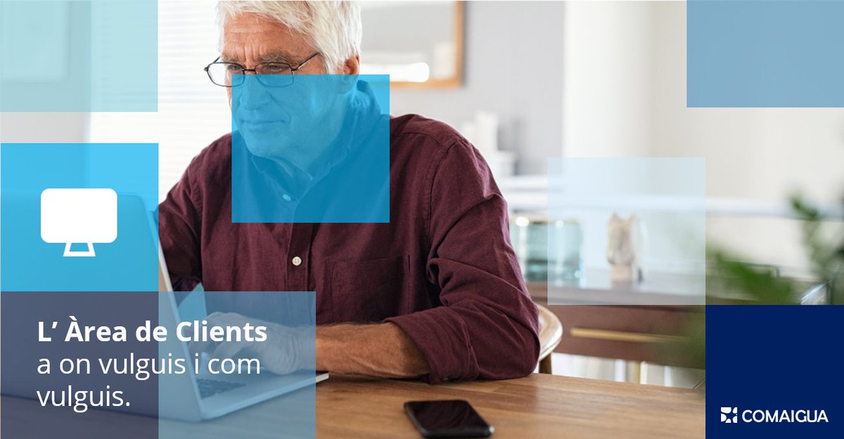 comaigua's tweet photo. 💻Dona't d'alta a l'àrea de clients i converteix-te en usuari/ària digital!
Registra't a l'àrea de clients per gestionar i controlar els teus contractes de forma fàcil, segura i immediata.
Més detalls 👉https://t.co/XPFo3wIQGd
#ComaiguaAMBTU https://t.co/8jfB0BOinC