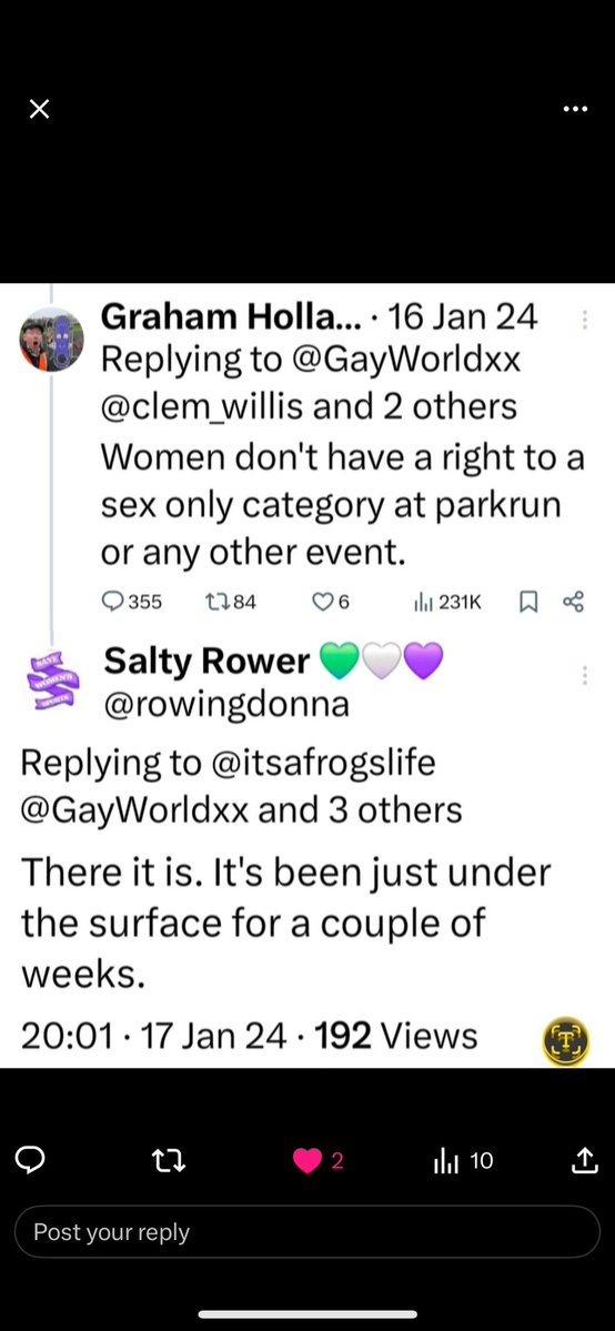 <a href="/itsafrogslife/">Graham Holland 小光頭 🇬🇧 🇹🇼</a> <a href="/LitmusConf19810/">Litmus Configuration</a> <a href="/MaryDenis8591/">Mary Denis</a> <a href="/eoine_oc/">Eoin O'Callaghan</a> <a href="/mara_yamauchi/">Mara Yamauchi</a> Another lie Graham. This is you saying the exact opposite.

Besides you can say what you want, it’s what you do that counts. And you argue perpetually for women to be discriminated against