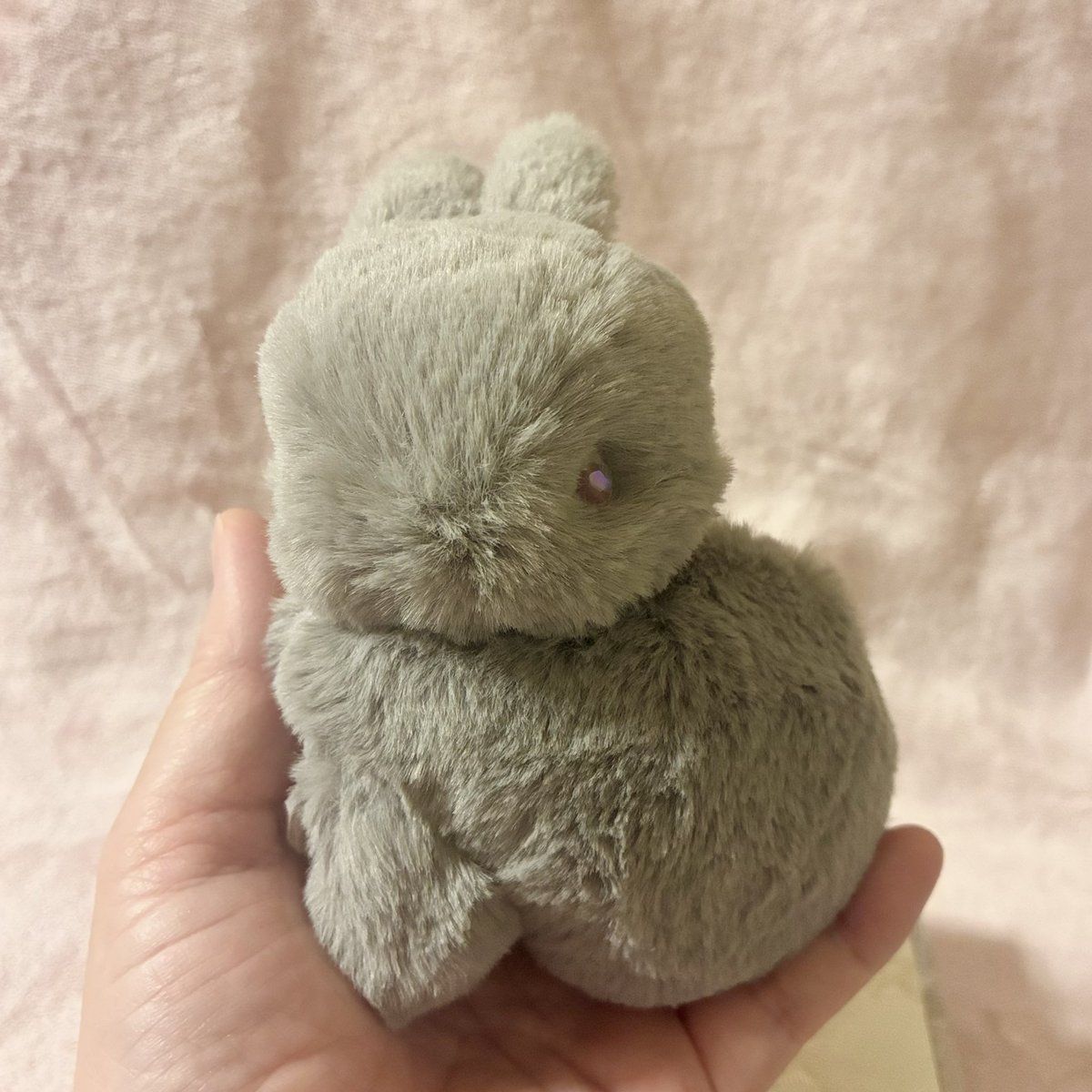 new型紙の子作ってみました。もう少し改良が必要かな。 #うさぬいぐるみ