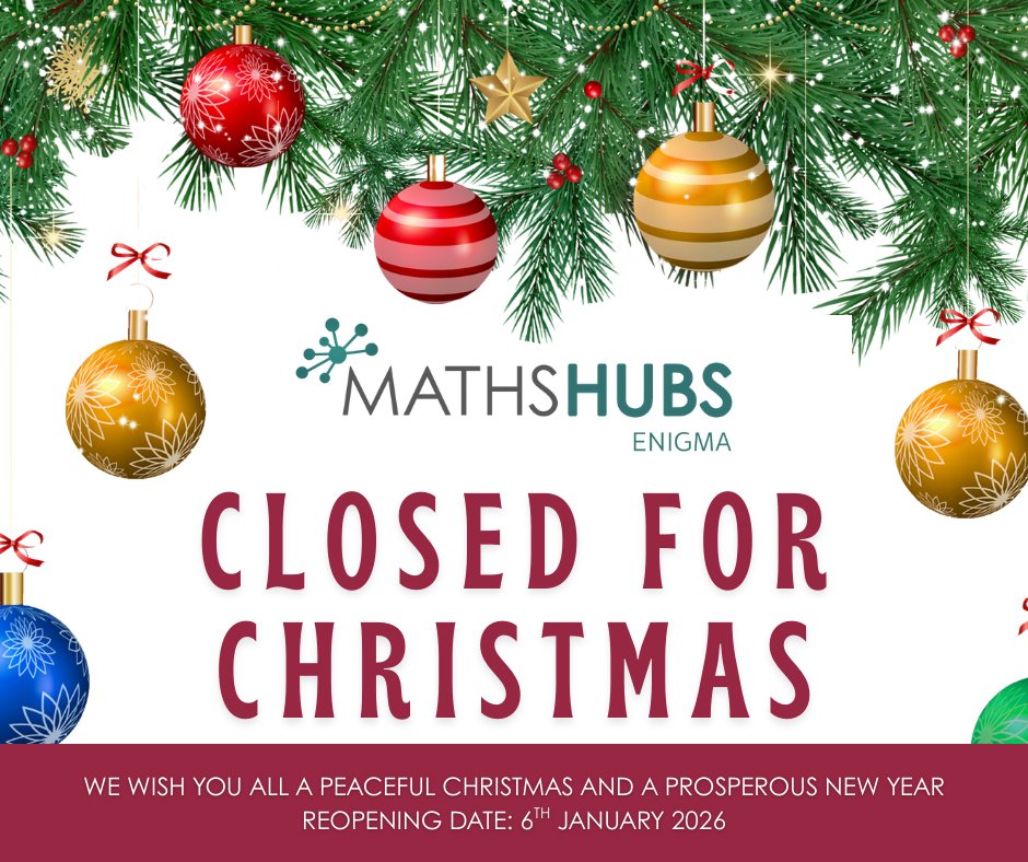 Enigma Maths Hub tweet media