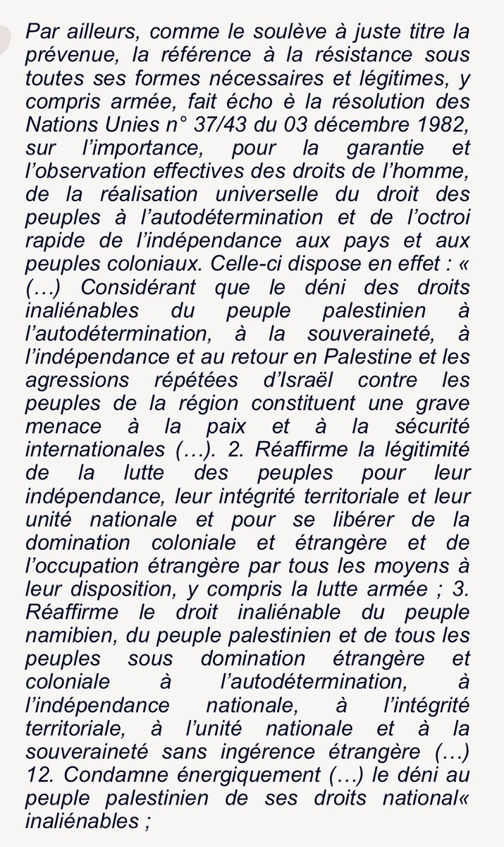 NewsTrustMedia's tweet image. 🚨ALERTE INFO : Une décision qui va faire jurisprudence !
Le tribunal de Clermont Ferrand a reconnu officiellement que le l'#antisionisme n'est pas de l'#antisémitisme et que cela relevait de la liberté d'opinion.

Voilà qui clôt le débat.