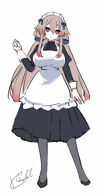 こないだの小夜メイド概念(チョット線綺麗ニシタ 