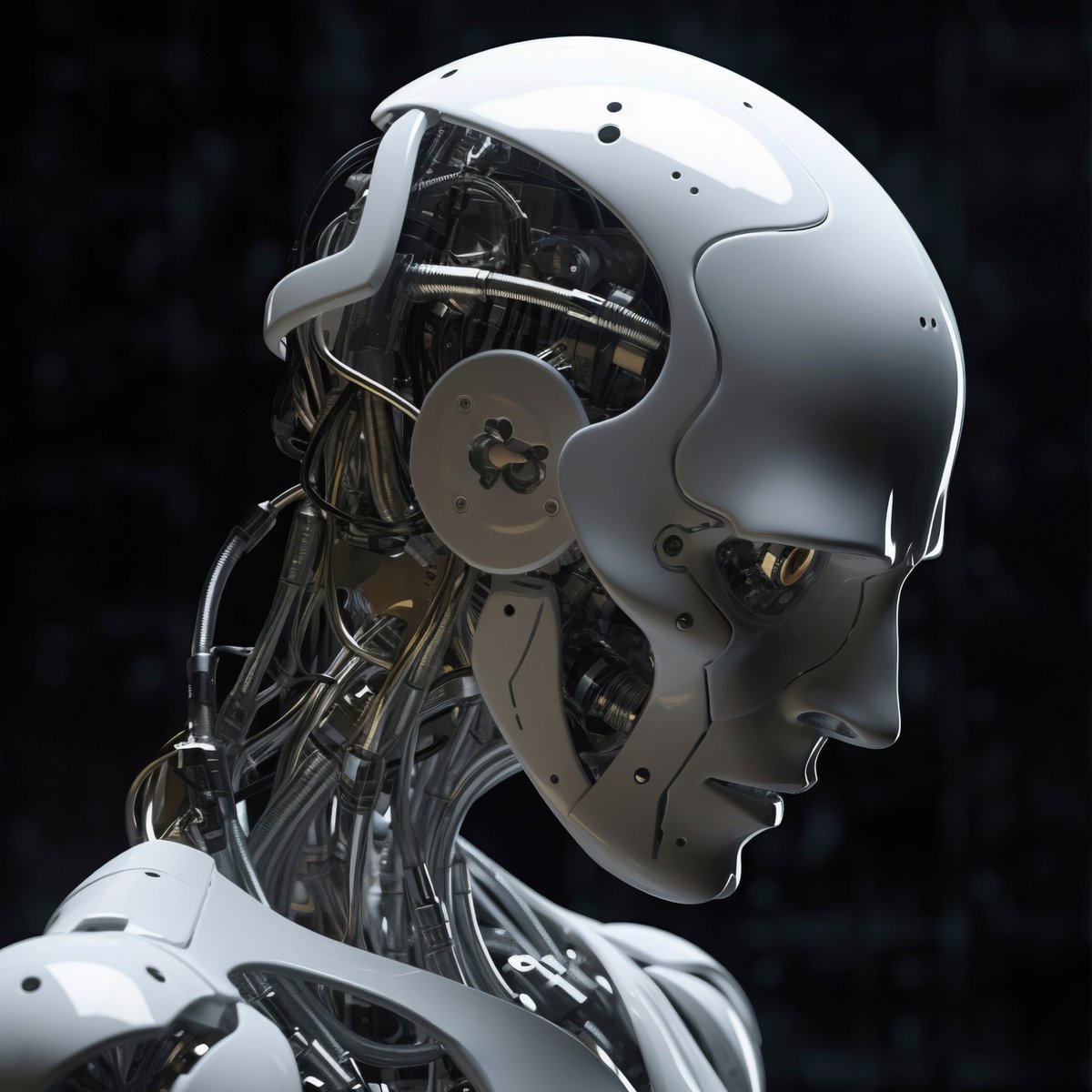 Magical_MU's tweet photo. What begins as metal and circuits becomes intelligence through data and learning. This AI robot captures the moment where technology crosses into cognition, redefining the limits of innovation and human potential #AI https://t.co/OyXXMxGtu9