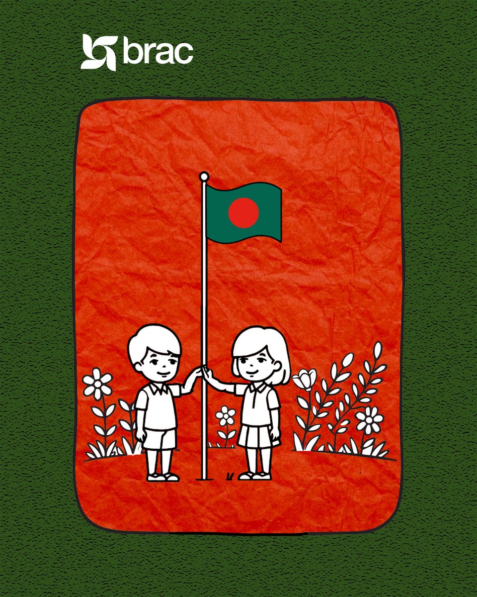 BRACworld's tweet image. Red and green define the story of Bangladesh, one of sacrifice, resilience, and hope. We honour that legacy by continuing to shape a country grounded in dignity and opportunity for all.
#VictoryDayBangladesh #16December #TogetherWeWin