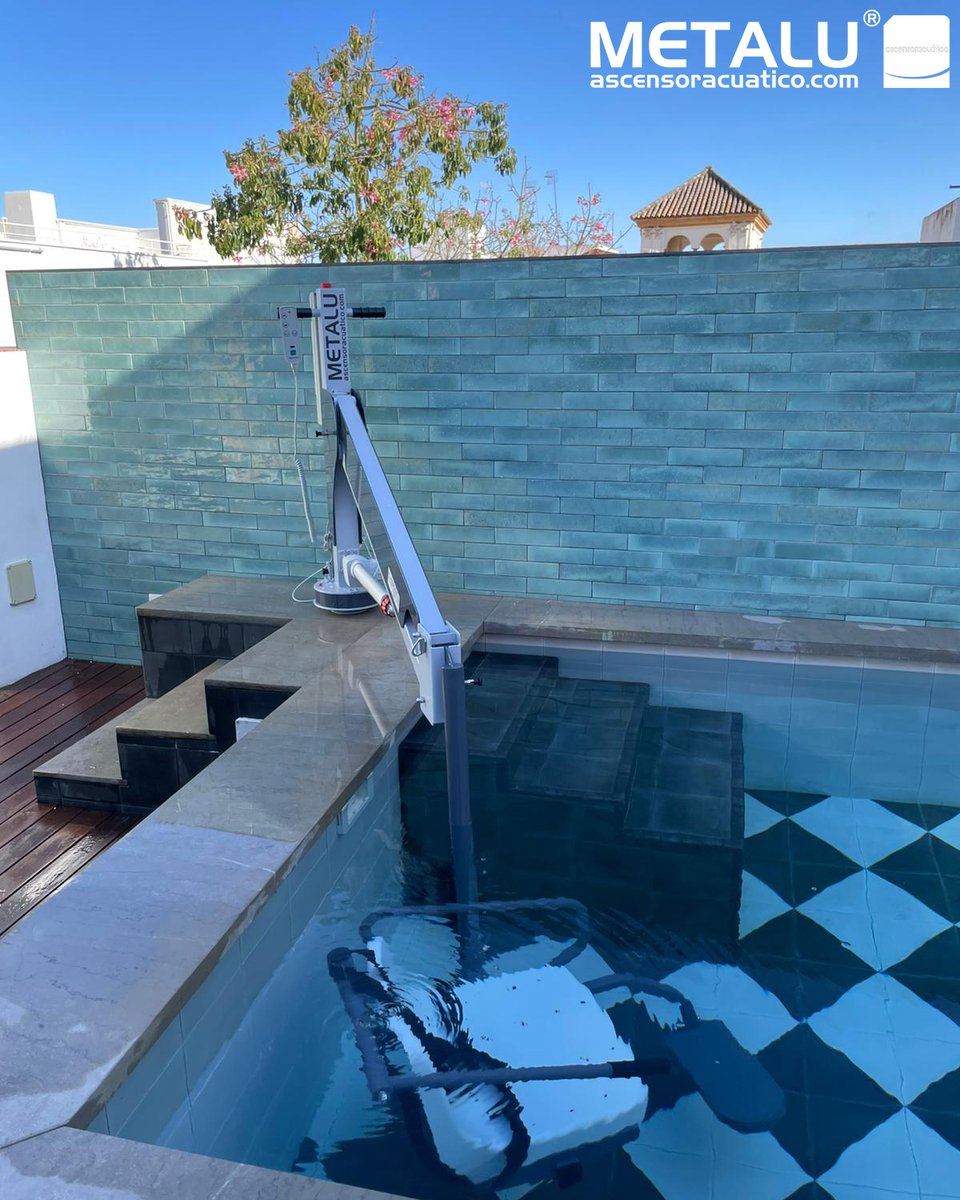 🏊‍♂️💪 ¡Piscina elevada? ¡Sin problema!

En pleno centro de Sevilla, este hotel ya cuenta con METALU 3200, nuestro elevador que hace accesible que todos sus visitantes puedan acceder a la piscina.

Porque para nosotros, no hay piscina imposible.

#Accesibilidad #Piscinas #Ascensor