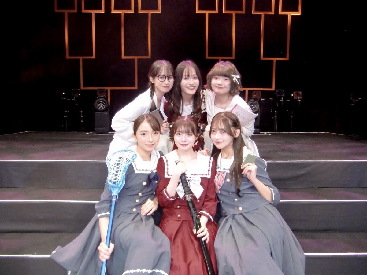 hashimoto_ayaka's tweet photo. #放課後戦記 
#放課後戦記10周年 

おふしょっと📸💗

大好きなみおりん。
そして劇中ずっと一緒にいた大切な仲間たち。 https://t.co/DA5I93Chui