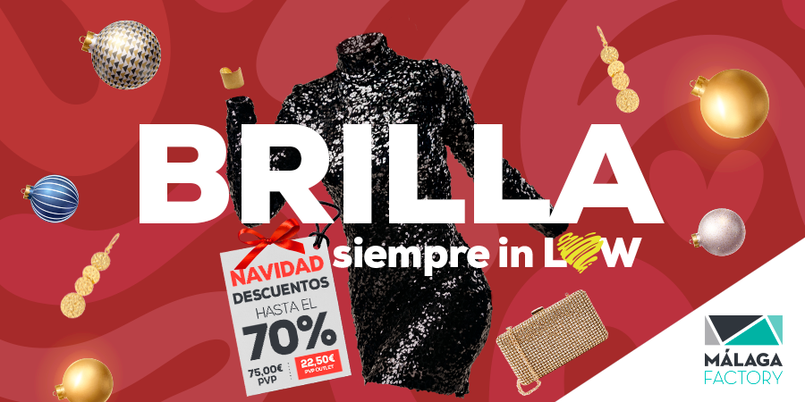 Looks increíbles 👗 de 𝗽𝗿𝗶𝗺𝗲𝗿𝗮𝘀 𝗺𝗮𝗿𝗰𝗮𝘀 🌟⁣
⁣
Consigue el outfit perfecto para tus eventos estas Navidades 🎄 a precios espectaculares 🏷️⁣
⁣
Ven a <a href="/MalagaFactory/">Málaga Factory</a>  ⁣
⁣
#MalagaFactory #Navidad #outfit #moda #eventos #promociones #ofertas #descuentos