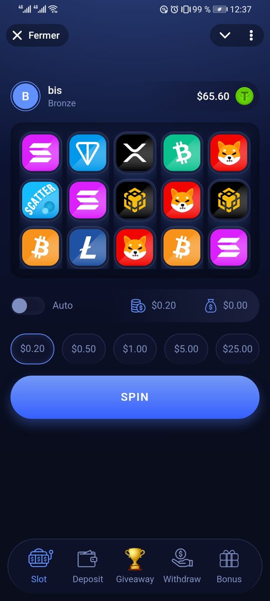 nabil_oudad's tweet photo. https://t.co/BE5eMQOVTI
🎁 Get $15,000 Giveaway &amp; Play Crypto Slots with me! Spin and invite 7 friend and widraw your balance https://t.co/oVfvm92V2r