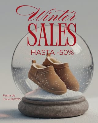 En RKS Footwear (CC Las Rosas) ya puedes ir cerrando regalos (o autorregalos) 🎁
Rebajas en favoritos: lo bueno vuela 👀💥
#CCLasRosas #RKSFootwear #Rebajas #Calzado #IdeasRegalo #Navidad