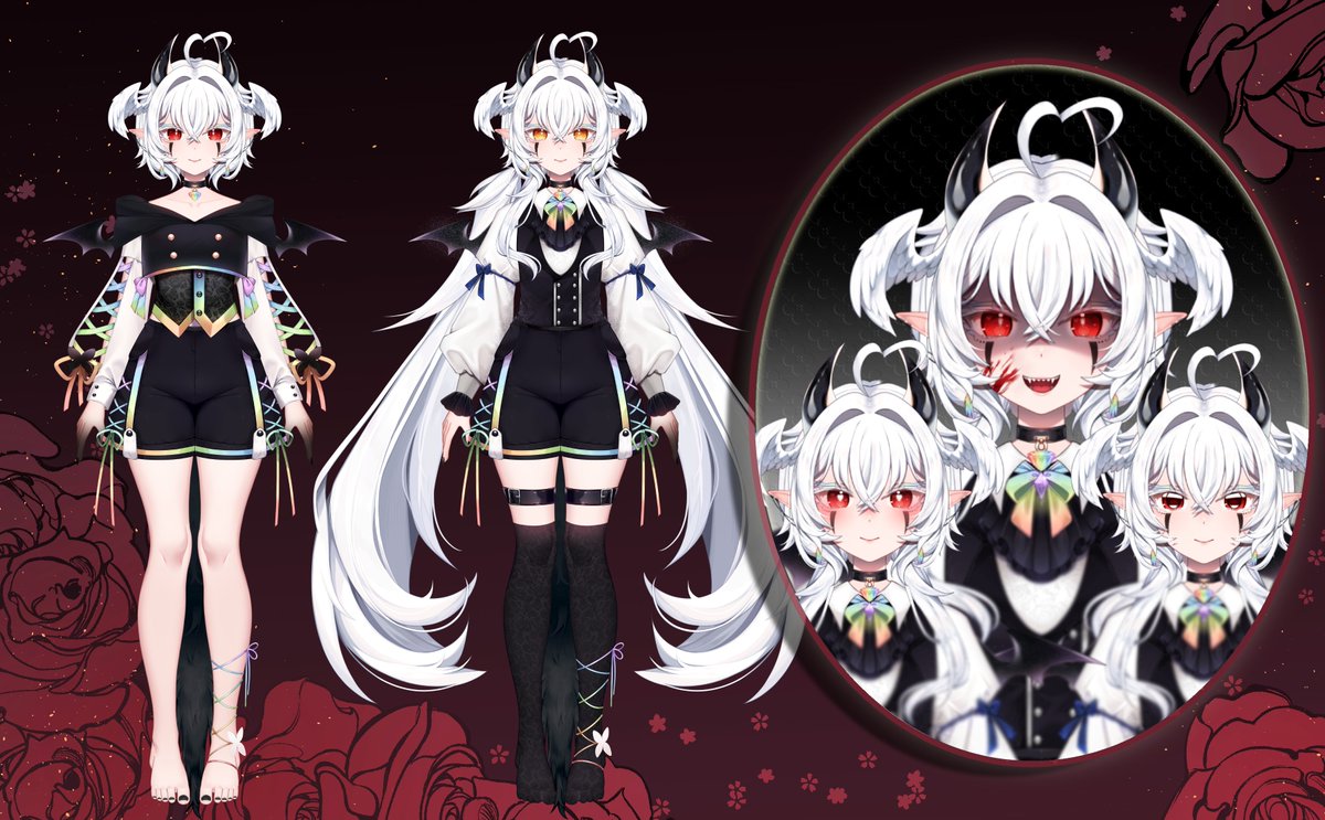 ✨Final form of your genderfluid Angeldevil✨

Dies sollte eigentlich noch verborgen bleiben… 🫢🤍

Jedoch... möchte es nun raus auf die ein oder andere weise! 

Mein "Ich" hat lang geschlafen und in den Zwischenwelten drauf gewartet zu erwachen♥

#vtuber #GERVtuber