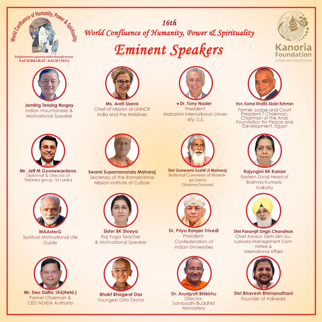World Confluence of Humanity, Power & Spirituality tweet media