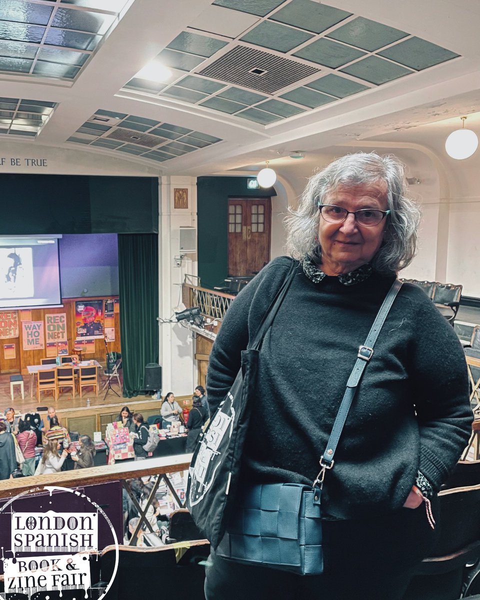 LondonSpanishBF's tweet photo. "Los escritores no somos un encanto". Entrevista a Clara Obligado por Lala Toutonian en la @londonspanishbf Muchas gracias @perfilcom https://t.co/9l8TbHwnmI #arginuk #spanishinuk @EmbSpainUK @CLACS_SAS @CervantesLondon @ACEcultura @MexicanCultureC https://t.co/dD9UCpptOc