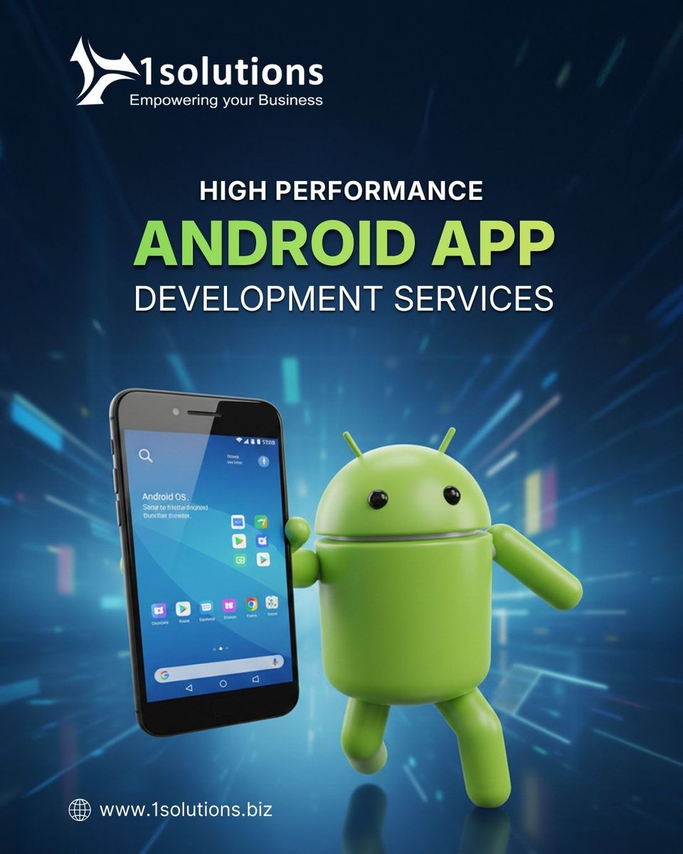 1solutionsbiz's tweet image. Empower your business with custom Android apps built for performance, security, and scale. 

From concept to launch, we deliver seamless mobile experiences.

 lnkd.in/eYGvTwRY

#AndroidDevelopment #MobileApps #DigitalTransformation #CustomApps