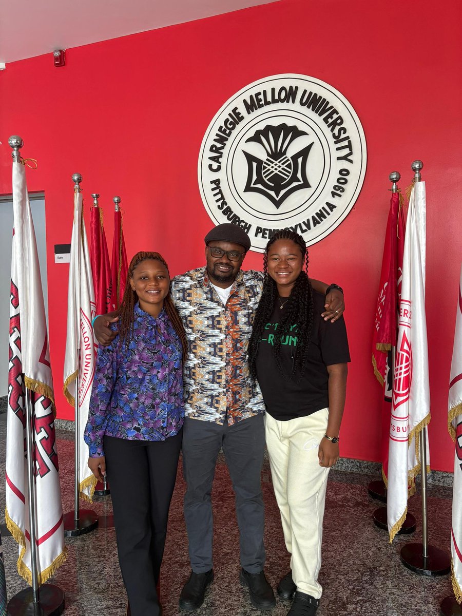 Congratulations to our students, Charity Talata Apuusi (1st left) and Akua Konadu Appau(2nd right), for being nominated to participate in the African Inclusive Digital Industries School hosted by Carnegie Mellon University Africa in Kigali, Rwanda, from 11–17 December 2025.