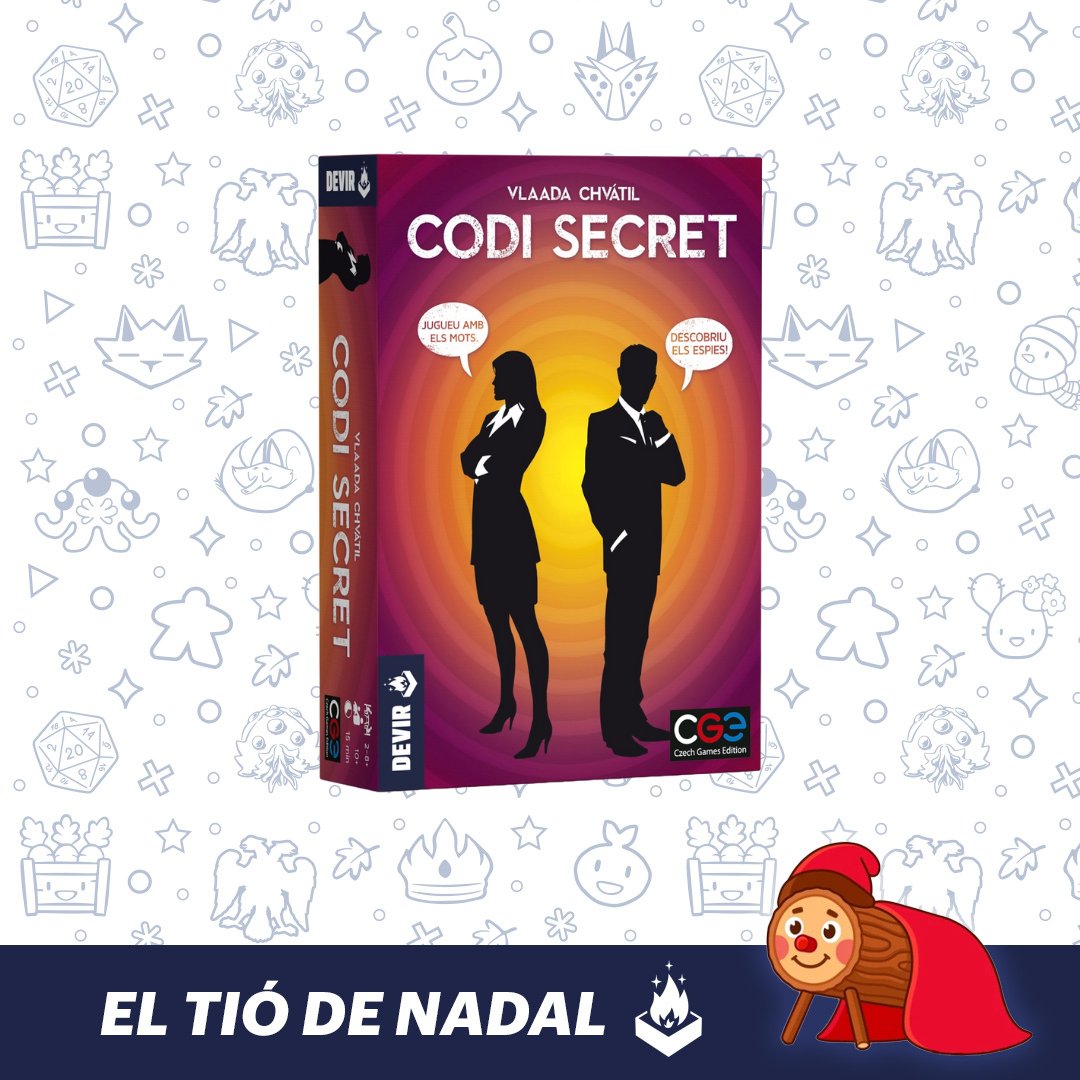 🔎 Si t'agraden els misteris, tant com menjar turrons... el Tió et caga un Codi Secret, perquè facis de Sherlock Holmes.🕵️
✅Doneu-li cors.🩵
✅Cada RT que feu serà un cop de bastó. 
✅Sortejarem el joc del dia entre tots els que piqueu al Tió i ens deixeu un comentari. Sort!🪵🎁