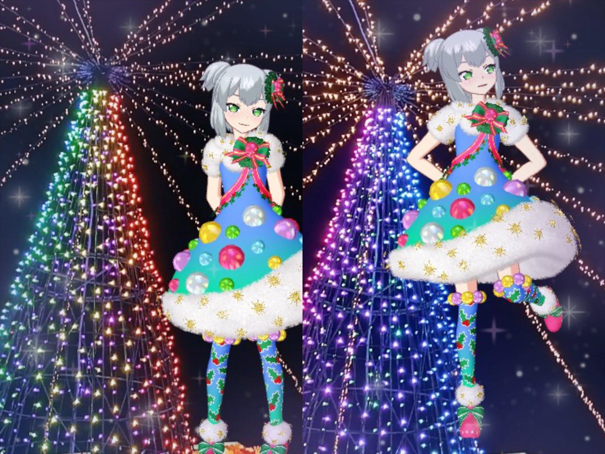 綺麗だね、ひちゃん☺️🎄💎✨