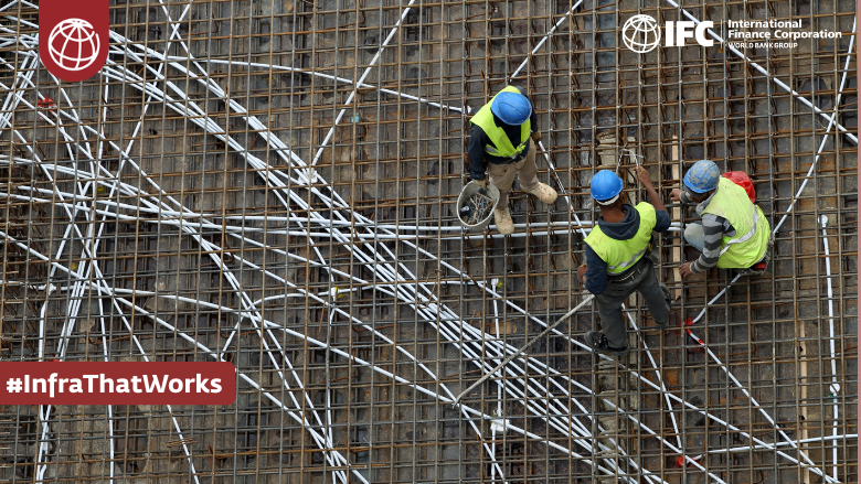 IFCAfrica's tweet photo. In FY25, IFC invested $9.5b in infrastructure. The results of our portfolio: 89.4M ppl w/ new electricity access, 147.7M w/ broadband, 51.7M w/ transportation, and 4M with water/sanitation. This is #Infrathatworks—see our results: https://t.co/yzSpLYb4s6 #IFCInfrastructure https://t.co/Wi9U9Rp7qi
