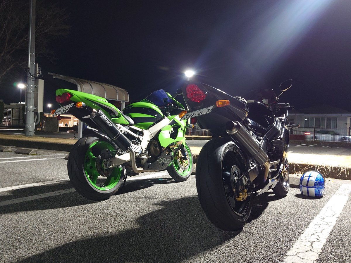 彼女の9Rでぶらぶらと🏍