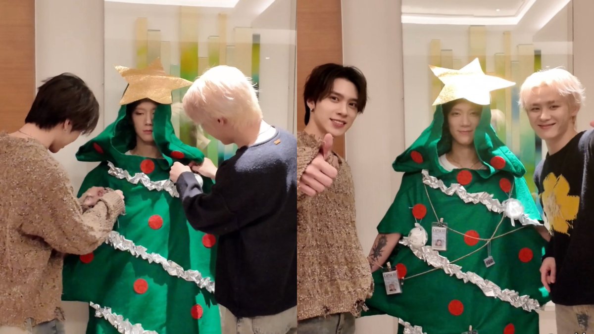 WayV_official's tweet image. 🎄Make a DIY Christmas Tree with WayV's '白色定格 (Eternal White)' Album❄️

youtube.com/shorts/mUOiLkK…  

#WayV #威神V #白色定格 
#WayV_EternalWhite