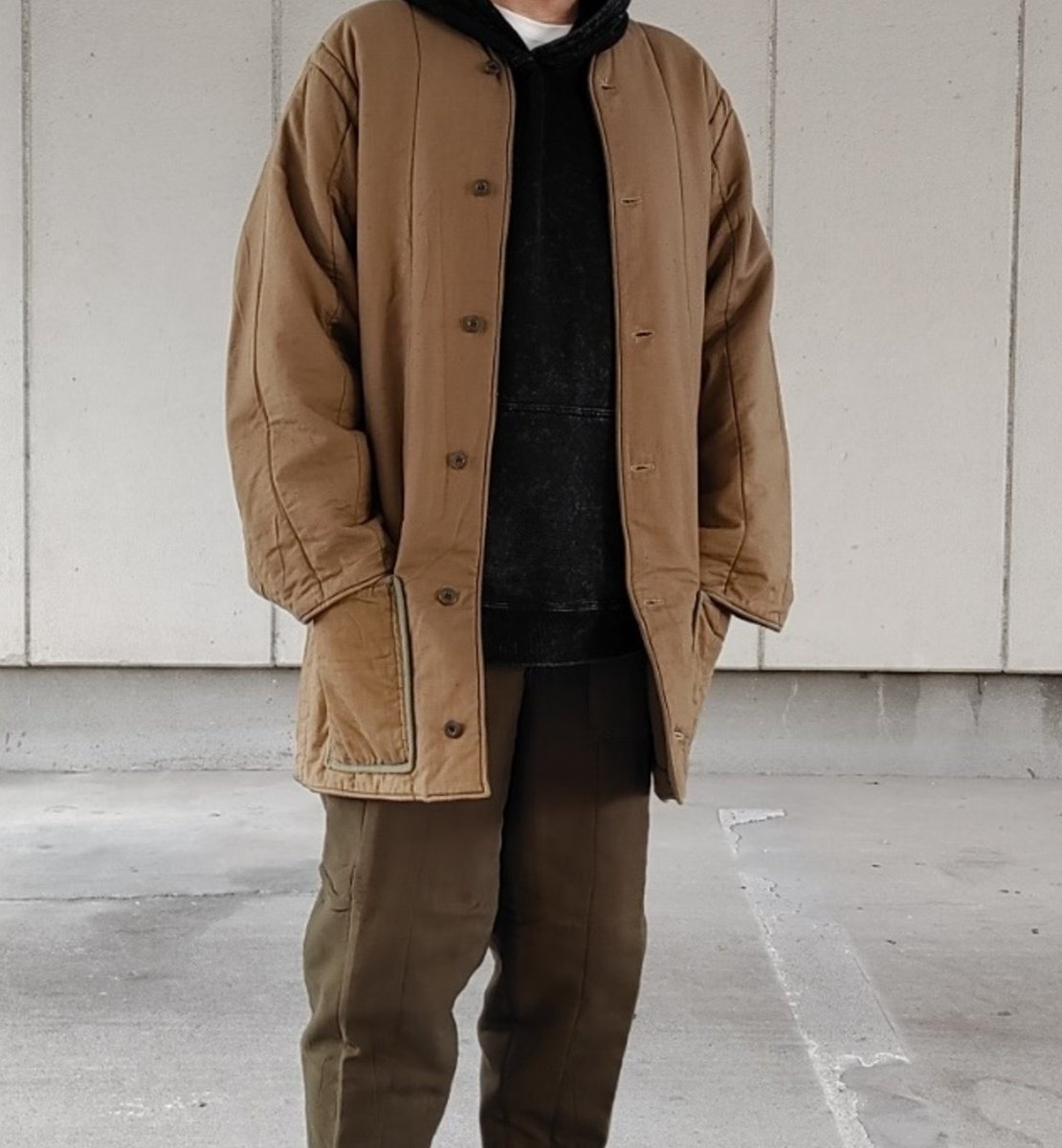 チェコ軍 M-60 コートライナーとチェコ軍 M-60 パンツライナー のリメイク