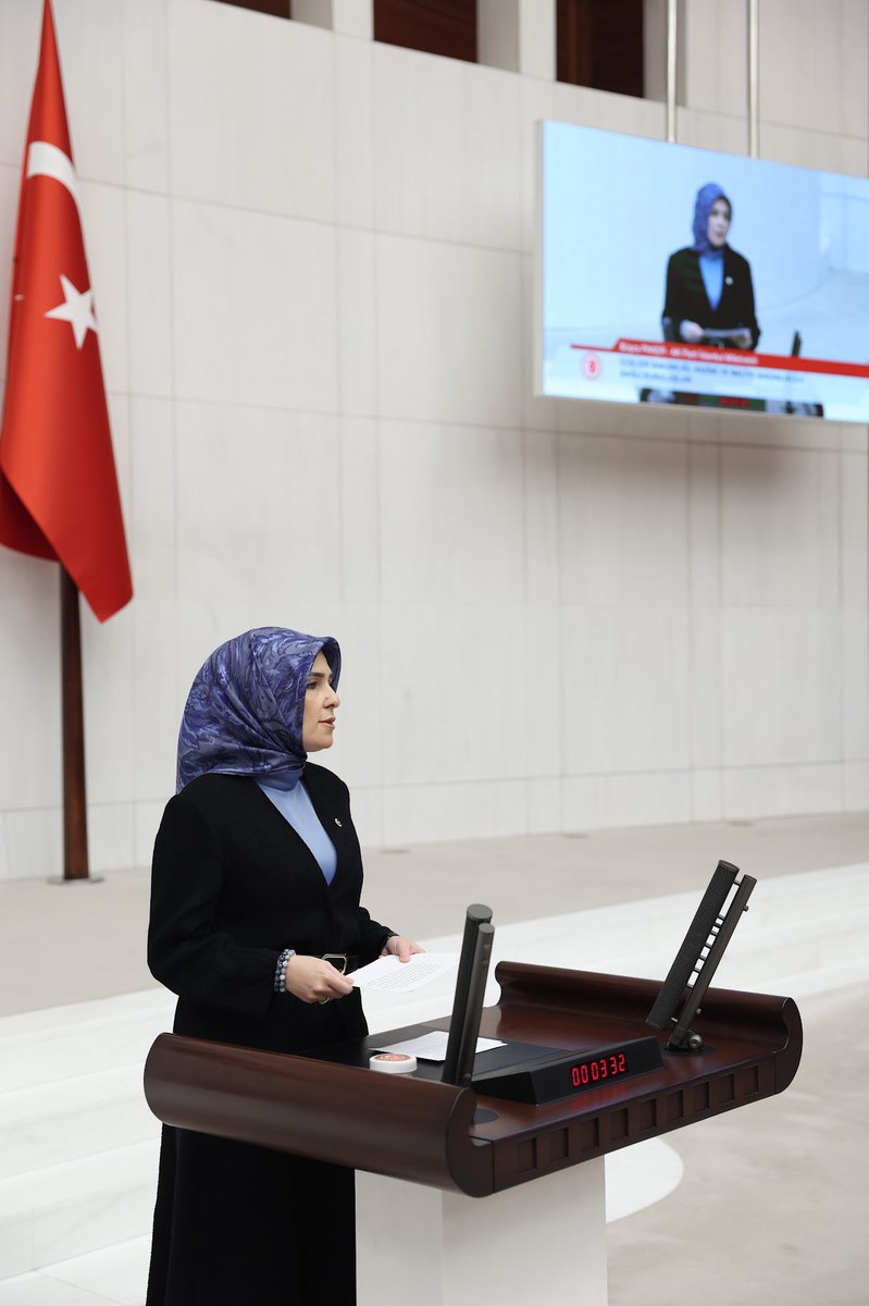 📍TBMM Genel Kurul

2026 Yılı Merkezi Yönetim Bütçe Kanunu görüşmelerimize devam ediyoruz. Bugün İçişleri Bakanlığımız ile Hazine ve Maliye Bakanlığımızın bütçeleri görüşülürken, bağlı kuruluşlar kapsamında BDDK hakkında AK Parti Grubumuz adına söz aldım.