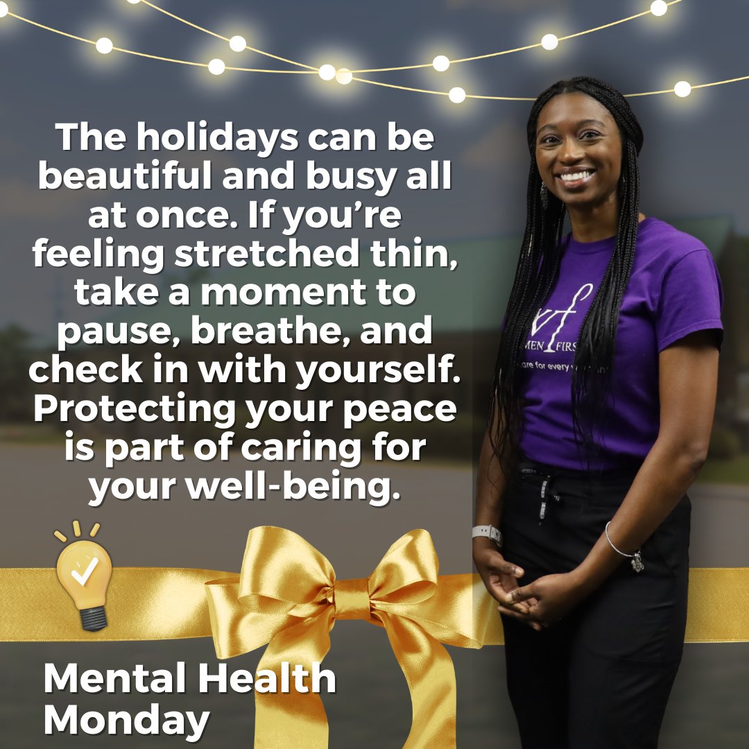 WomenFirstLA's tweet image. 🌿 Mental Health Monday
We're here for you! 📱 Call (337) 256-5317 to learn more about wellness-focused support.