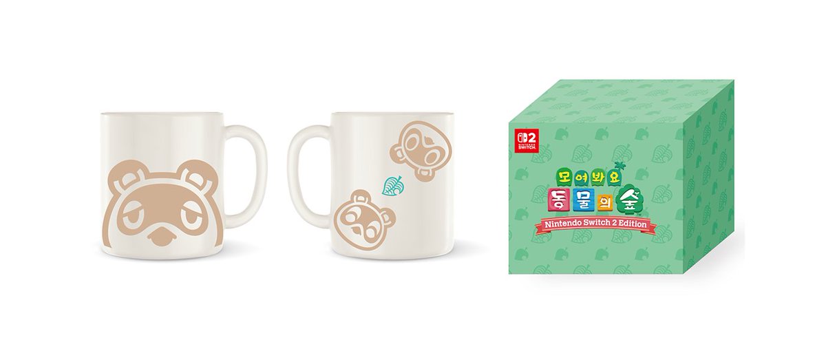ACNHNews's tweet photo. 🏝 En Corée du Sud, les précommandes de #AnimalCrossingNewHorizons – Nintendo Switch 2 Edition s’accompagnent de bonus exclusifs !
(https://t.co/LVfxFQ19T6) https://t.co/9hgHh0lcyU