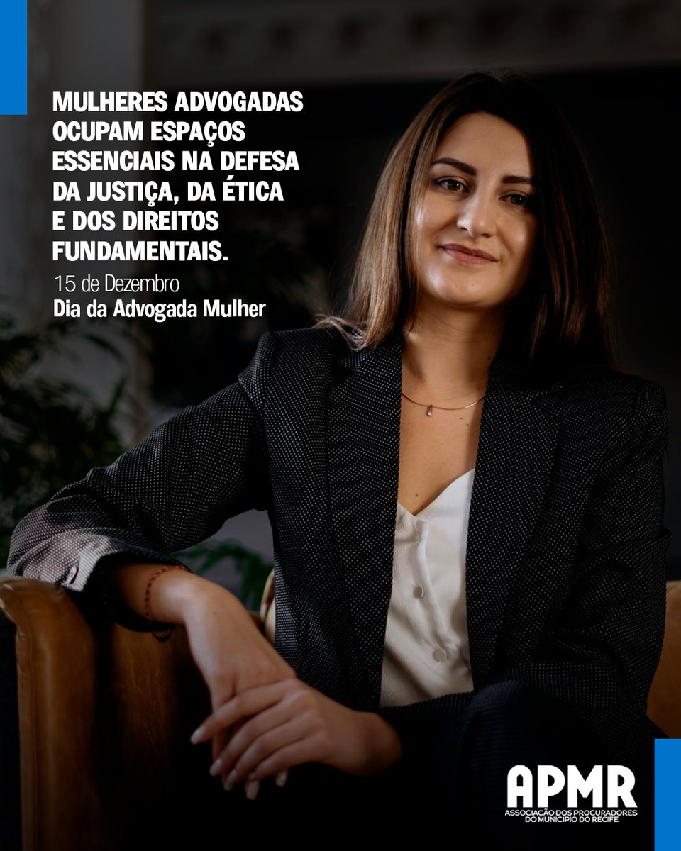apmrecife's tweet photo. Reconhecer a trajetória das mulheres na advocacia é valorizar o avanço da sociedade em direção à equidade e ao respeito. As mulheres advogadas desempenham papel essencial na consolidação da justiça e na defesa dos direitos fundamentais. Sua atuação firme e comprometida contribui https://t.co/NKSrj1NGJL