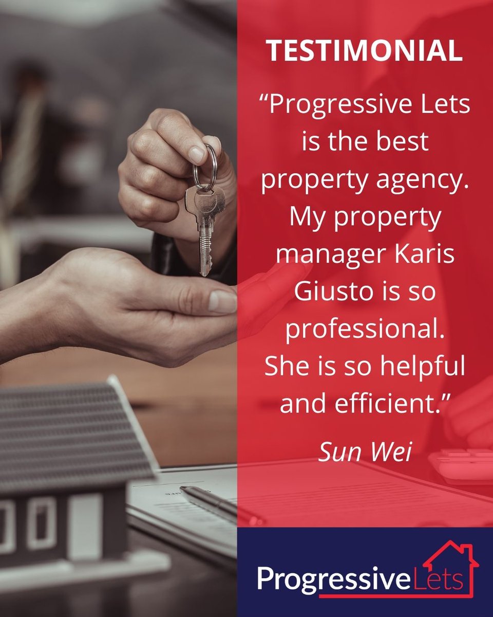 ProgressiveLets's tweet image. 🌟 Client Appreciation Spotlight 🌟

We love hearing from our clients! A big thank you for sharing your kind words about us and our amazing property manager, Karis. 🙌

Your trust and feedback inspire us to keep providing professional, helpful, and efficient service every day. ❤️