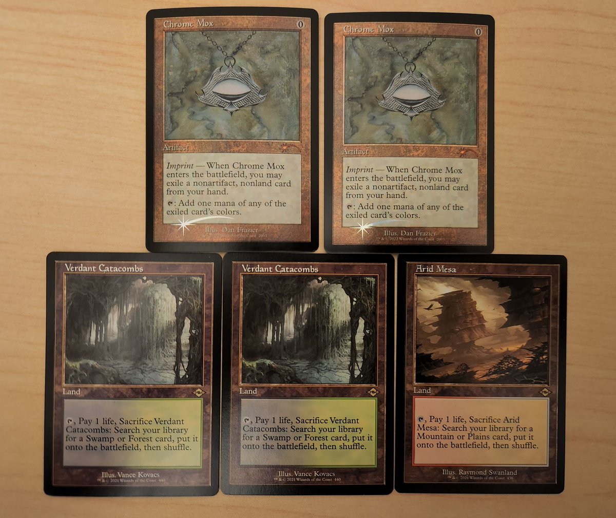 昨日エターナルウィークエンドの会場にて入手したカード達！ 金属