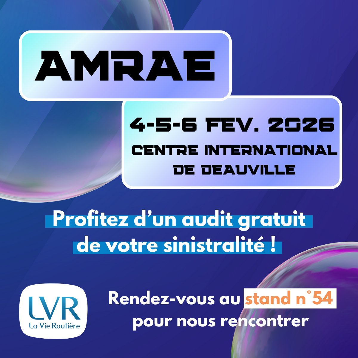 🚗 Cap sur la prévention du risque routier au salon #AMRAE !

📍 Stand 54 | 4-6 fév. 2026 | Deauville

Le risque routier = 1ère cause d’accidents graves en entreprise.

- Moins de sinistres
- Moins de coûts
- Plus de sécurité

Audit gratuit sur notre stand !

#RiskManagement