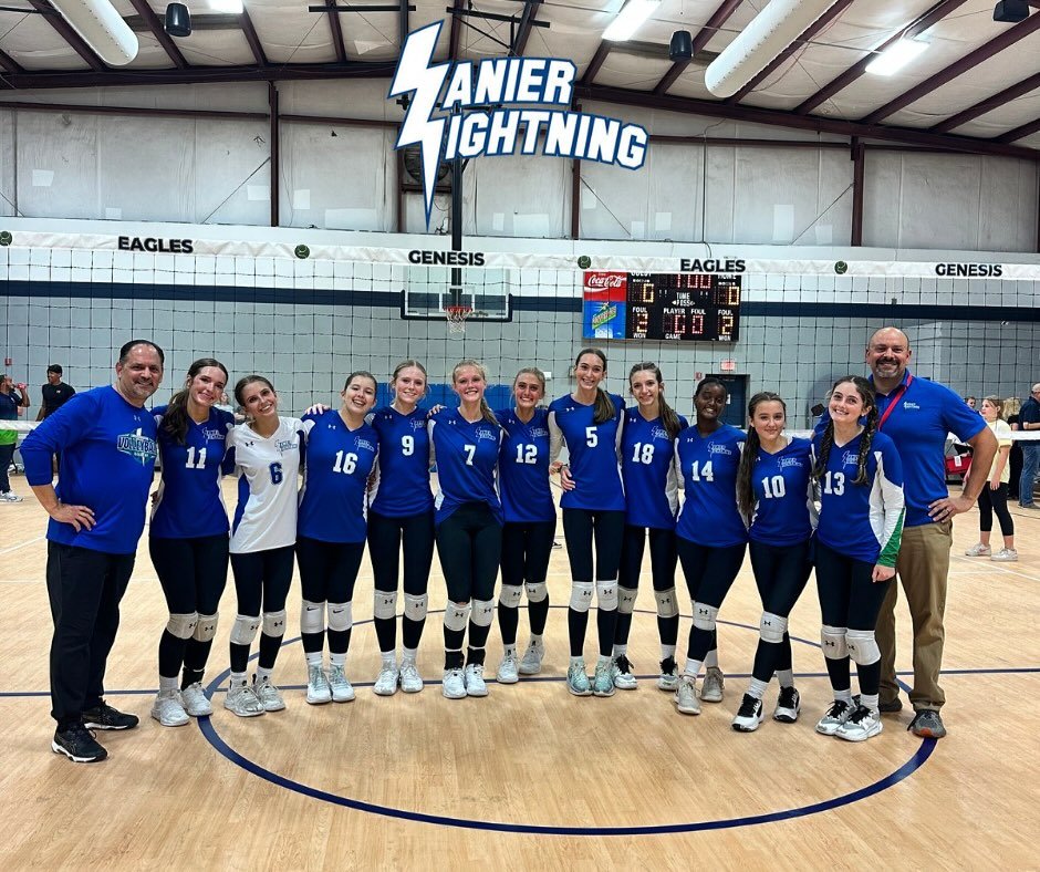 Lightning Strikes! These ladies finish regular season play with win! Way to go ladies! #WeAreLCA #weloveourathletes📷📷 #trueblue